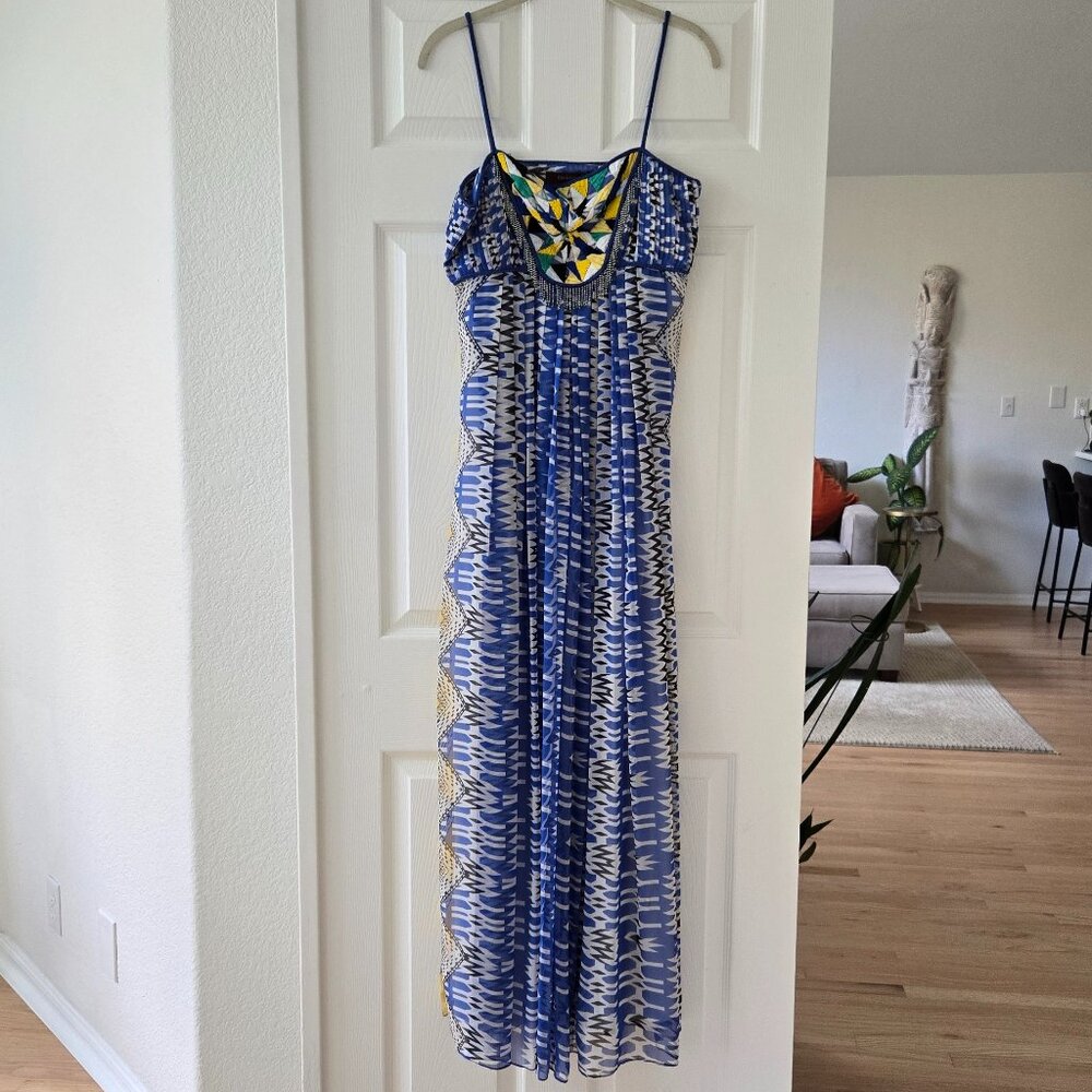 Printed Long Dress